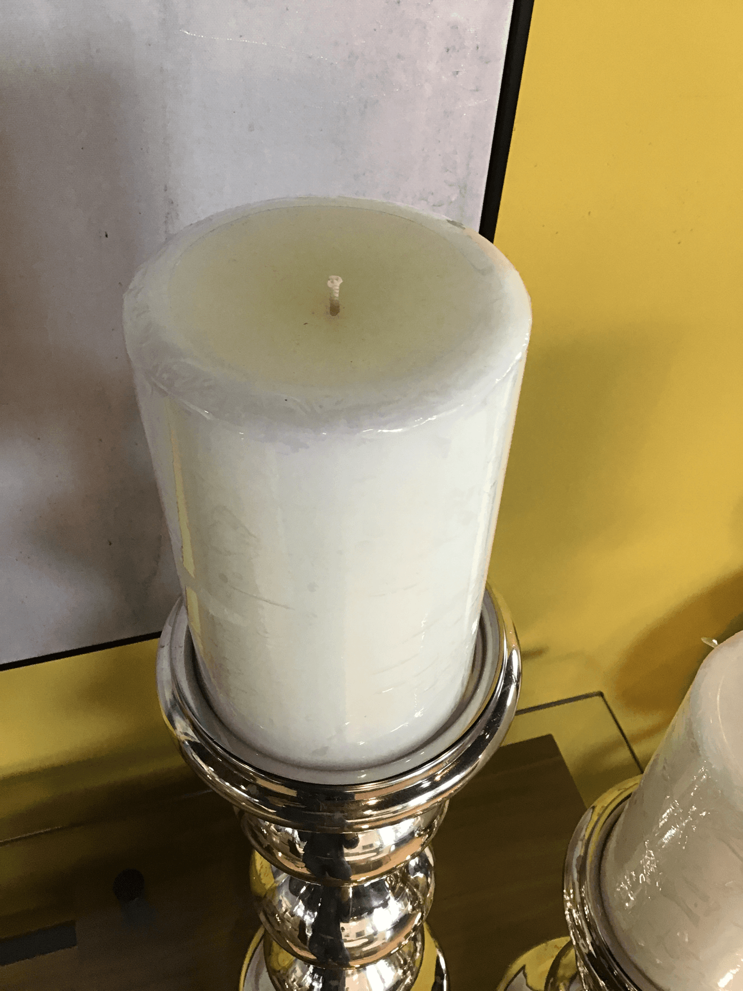 Candela bianca grande