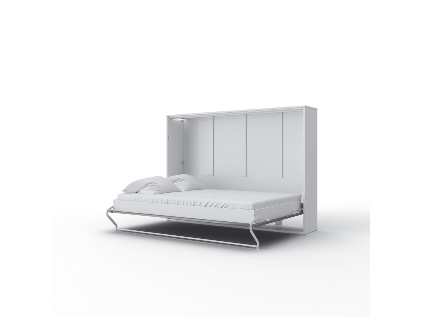 Letto a scomparsa orizzontale europeo BETH FULL XL con LED
