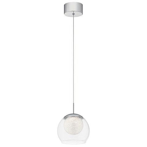Lexis 1 luce LED Mini Pendant Chrome