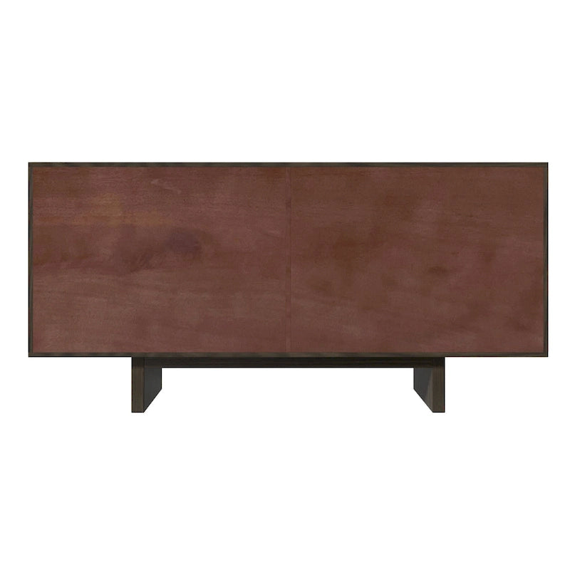 Credenza a 4 ante in legno di metà secolo Clihome