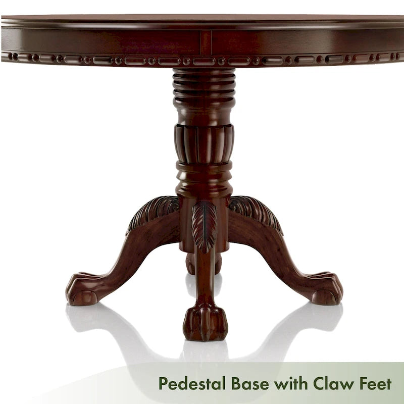 Tavolo da pranzo Carpia Formal Brown Cherry da 48 pollici di Furniture of America
