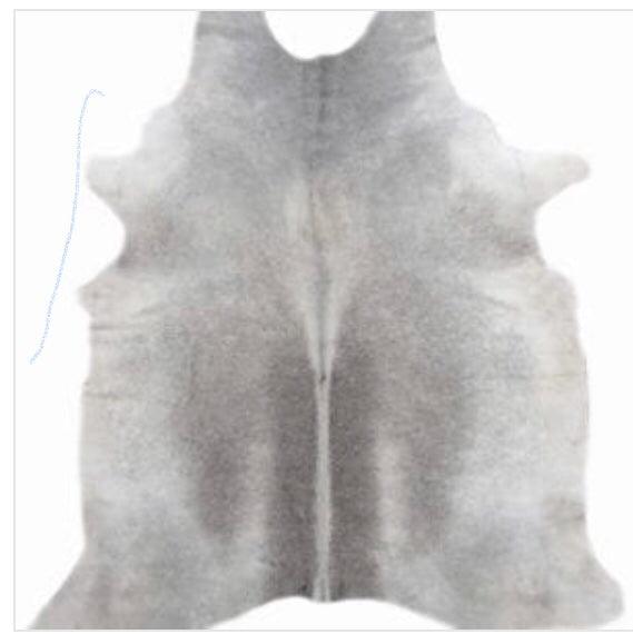 Pelle di mucca (tono grigio medio)