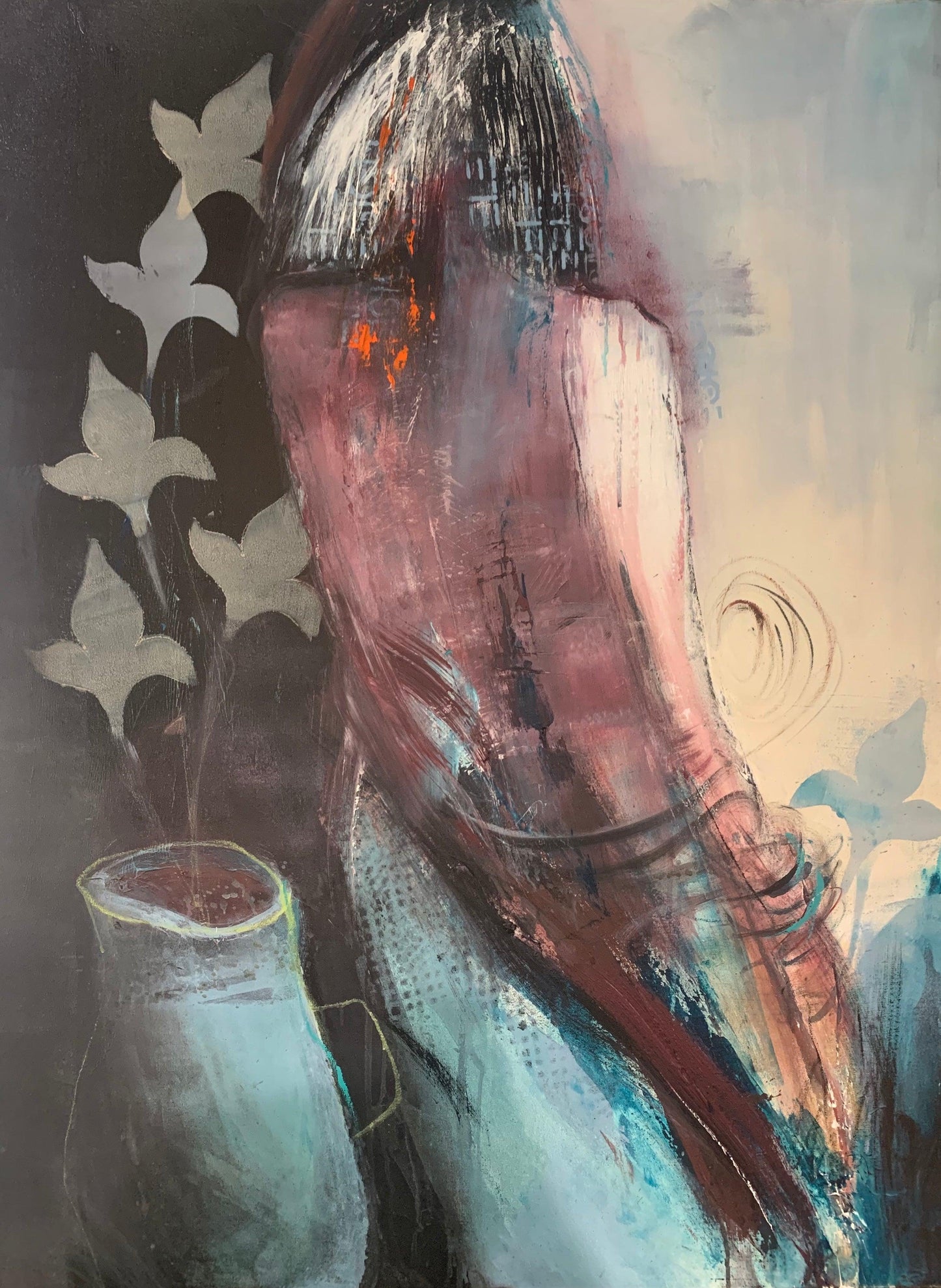 Arte della ragazza sola