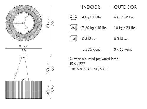 LAMPADA A SOSPENSIONE KAI O