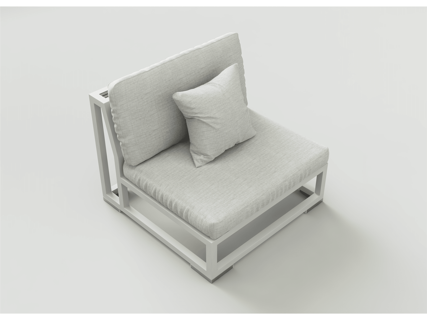 Sedia da esterno senza braccioli Brielle