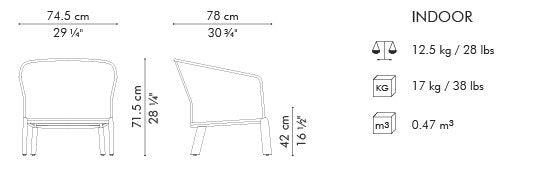 POLTRONA PARCHMENT EASY