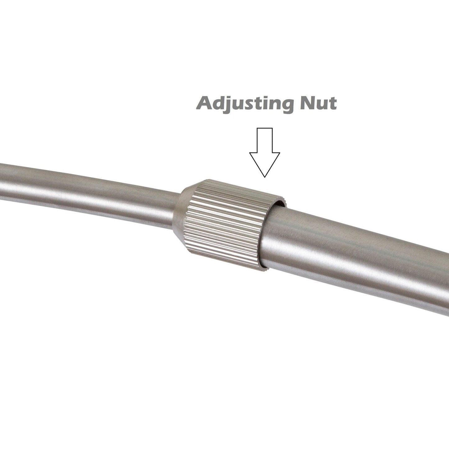 Lampada da terra ad arco regolabile in acciaio Q-Max 81 con paralume extra large e base in marmo