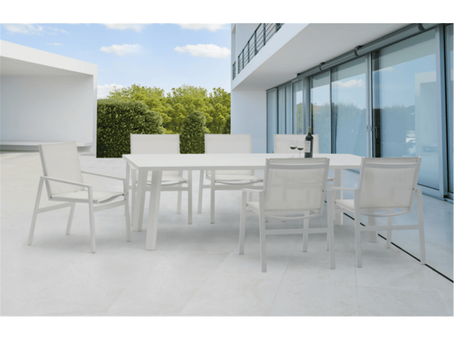 Poltrona da pranzo per esterni Brynne: set da 2