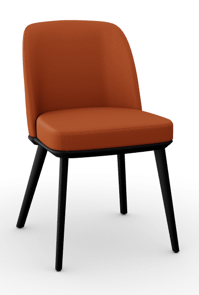 Sedia da pranzo in tessuto Foyer