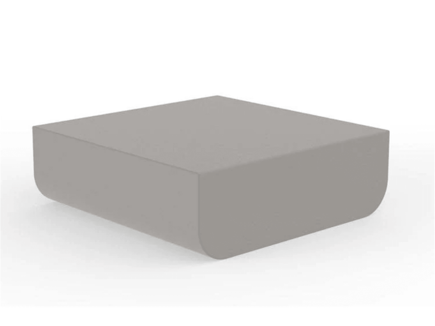 Tavolino da caffè ULM con piano in vetro