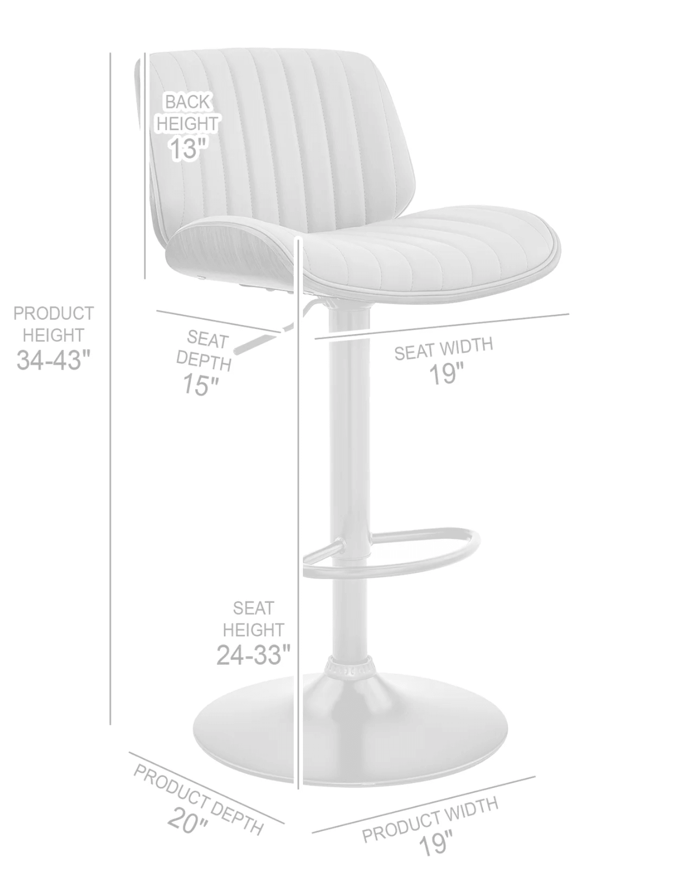 Sgabello da bar Rock