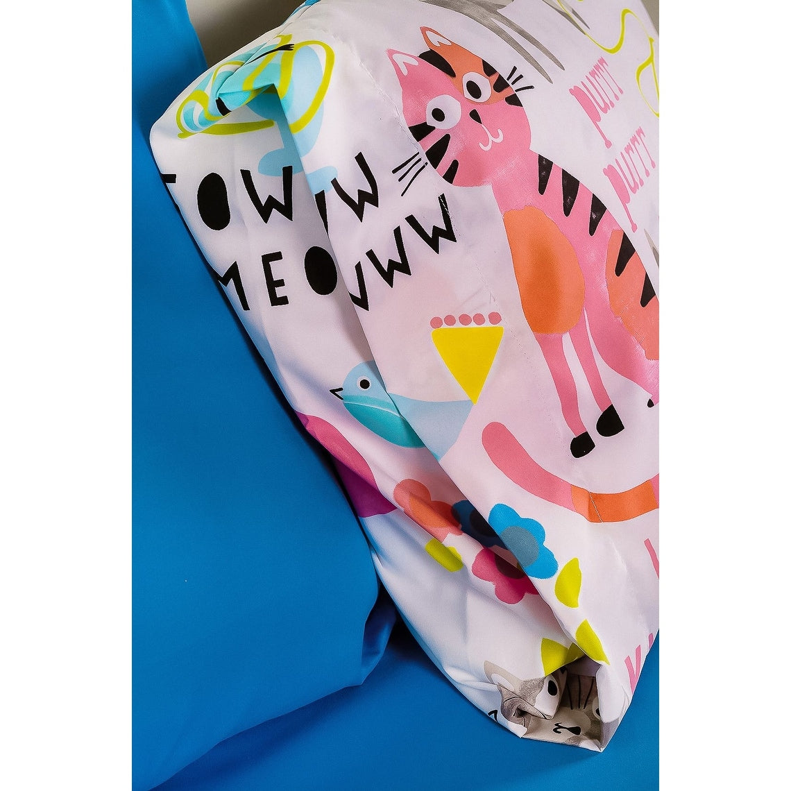 Siscovers I Heart Cats Bunkie Deluxe Set di biancheria da letto con cerniera