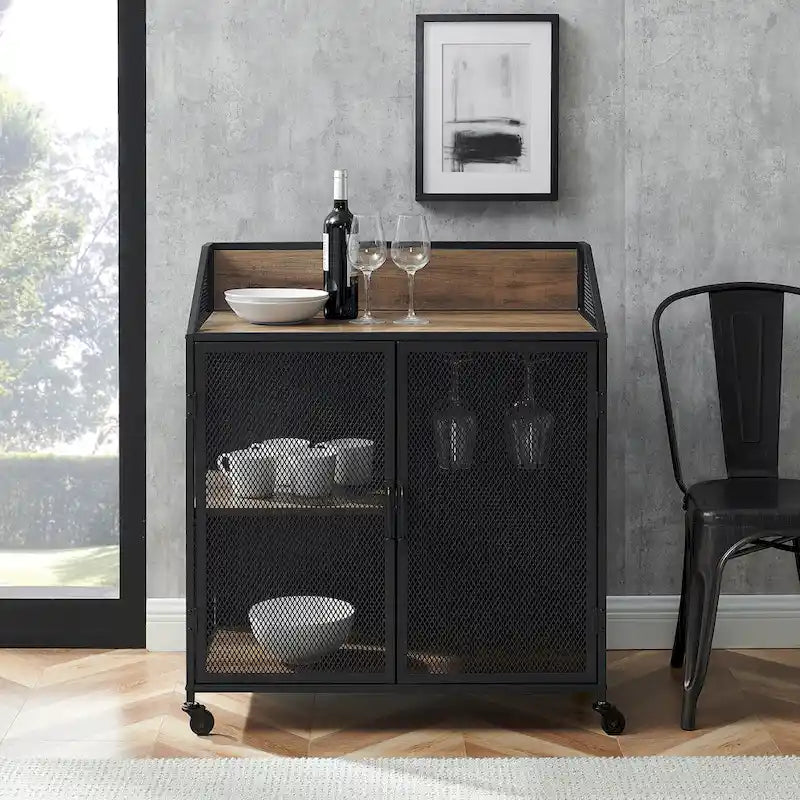 Mobile bar in rete industriale Middlebrook Pierpont