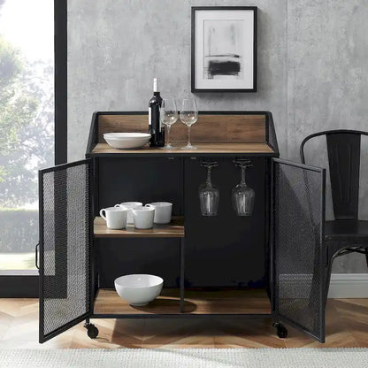 Mobile bar in rete industriale Middlebrook Pierpont