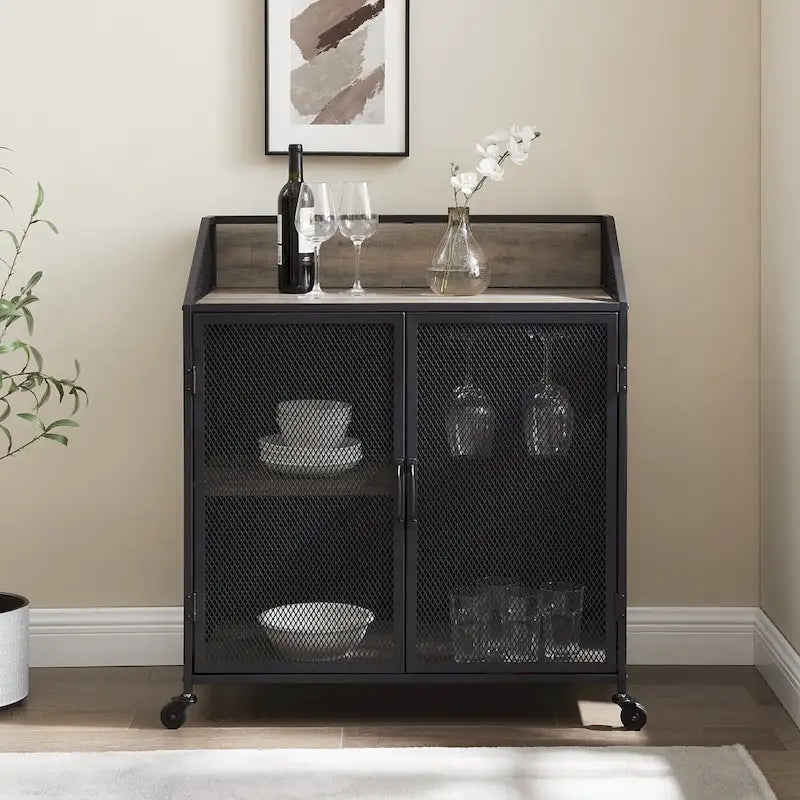 Mobile bar in rete industriale Middlebrook Pierpont