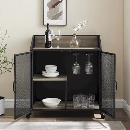 Mobile bar in rete industriale Middlebrook Pierpont