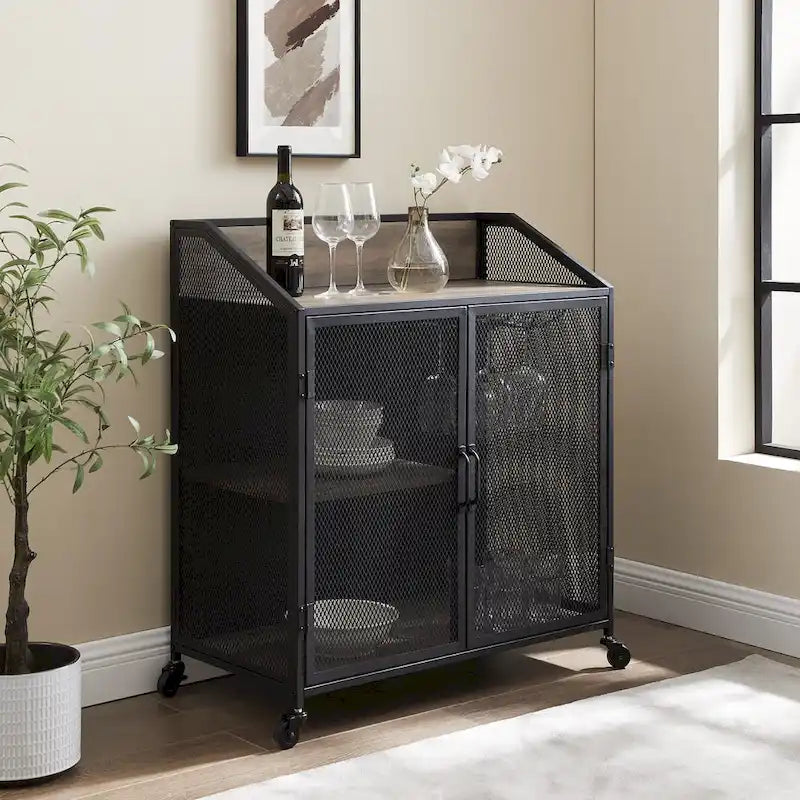 Mobile bar in rete industriale Middlebrook Pierpont