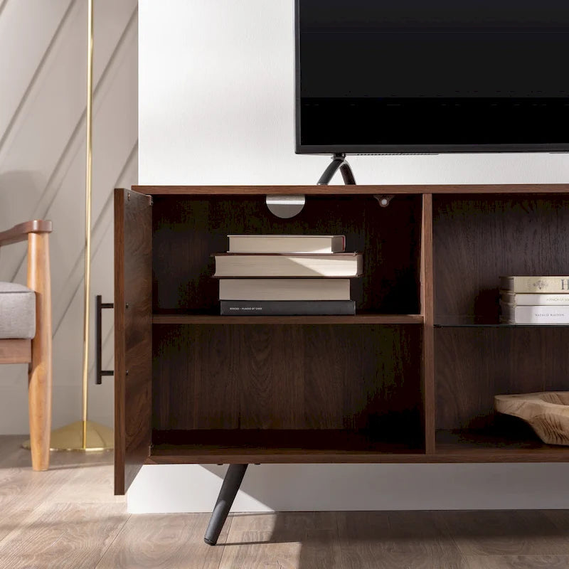 Mobile porta TV Mid-Century Modern da 70 pollici di Middlebrook Designs