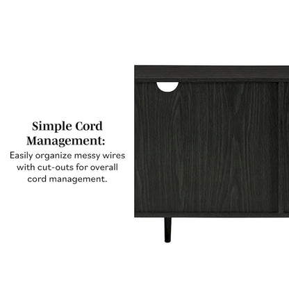 Mobile porta TV Mid-Century Modern da 70 pollici di Middlebrook Designs