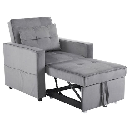 Christopher Knight Home - Divano letto trasformabile Sophia con schienale regolabile e cuscino integrato