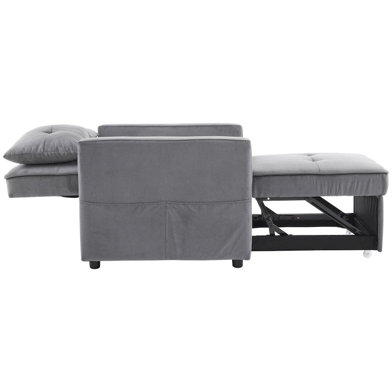 Christopher Knight Home - Divano letto trasformabile Sophia con schienale regolabile e cuscino integrato