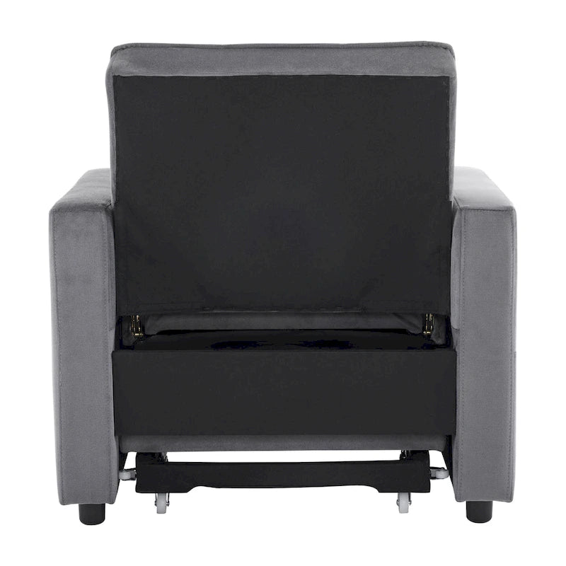 Christopher Knight Home - Divano letto trasformabile Sophia con schienale regolabile e cuscino integrato