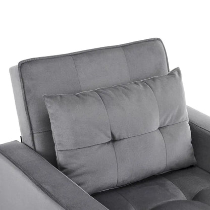 Christopher Knight Home - Divano letto trasformabile Sophia con schienale regolabile e cuscino integrato