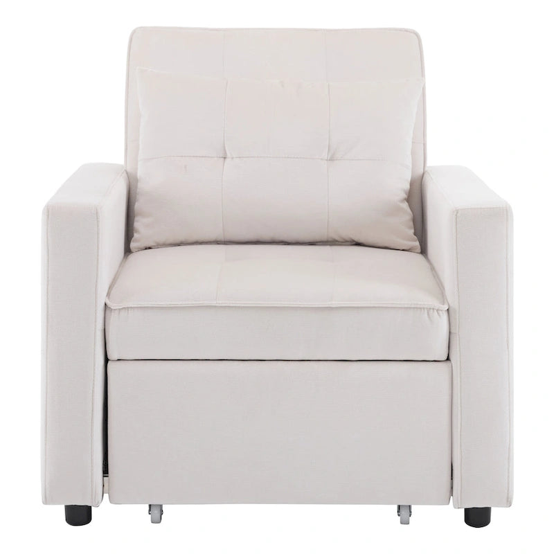 Christopher Knight Home - Divano letto trasformabile Sophia con schienale regolabile e cuscino integrato