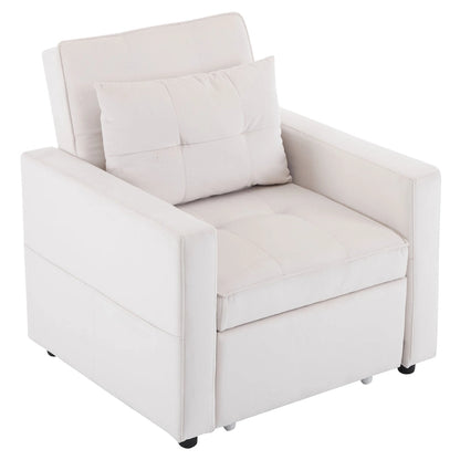 Christopher Knight Home - Divano letto trasformabile Sophia con schienale regolabile e cuscino integrato