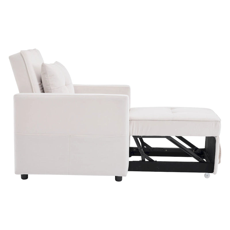 Christopher Knight Home - Divano letto trasformabile Sophia con schienale regolabile e cuscino integrato