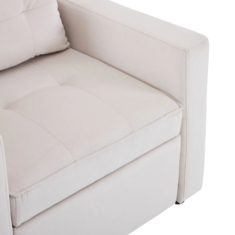 Christopher Knight Home - Divano letto trasformabile Sophia con schienale regolabile e cuscino integrato