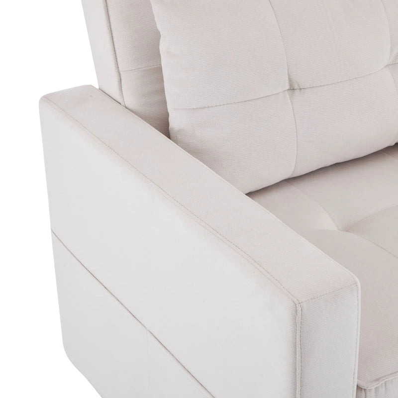 Christopher Knight Home - Divano letto trasformabile Sophia con schienale regolabile e cuscino integrato