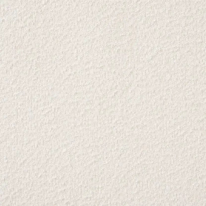 Letto matrimoniale con piattaforma Christopher Knight Home e testiera in tessuto bouclé avorio