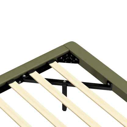 Set testiera e giroletto moderno imbottito in pelle Korli con illuminazione a LED di Christopher Knight Home