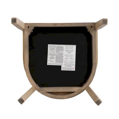 Set da pranzo Lythor da 7 pezzi con sedute imbottite, intreccio in canna di rattan, legno di caucciù di Christopher Knight Home