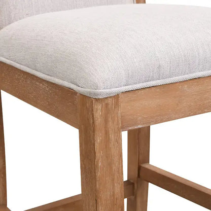 Sgabelli da bar moderni imbottiti Kyrren da 30,5 pollici con seduta e schienale imbottiti, set da 2 di Christopher Knight Home