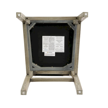 Sgabelli da bar moderni imbottiti Kyrren da 30,5 pollici con seduta e schienale imbottiti, set da 2 di Christopher Knight Home