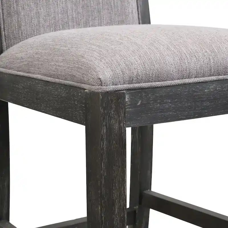 Sgabelli da bar moderni imbottiti Kyrren da 30,5 pollici con seduta e schienale imbottiti, set da 2 di Christopher Knight Home