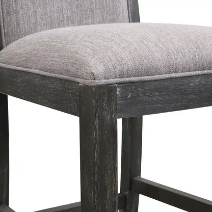 Sgabelli da bar moderni imbottiti Kyrren da 30,5 pollici con seduta e schienale imbottiti, set da 2 di Christopher Knight Home