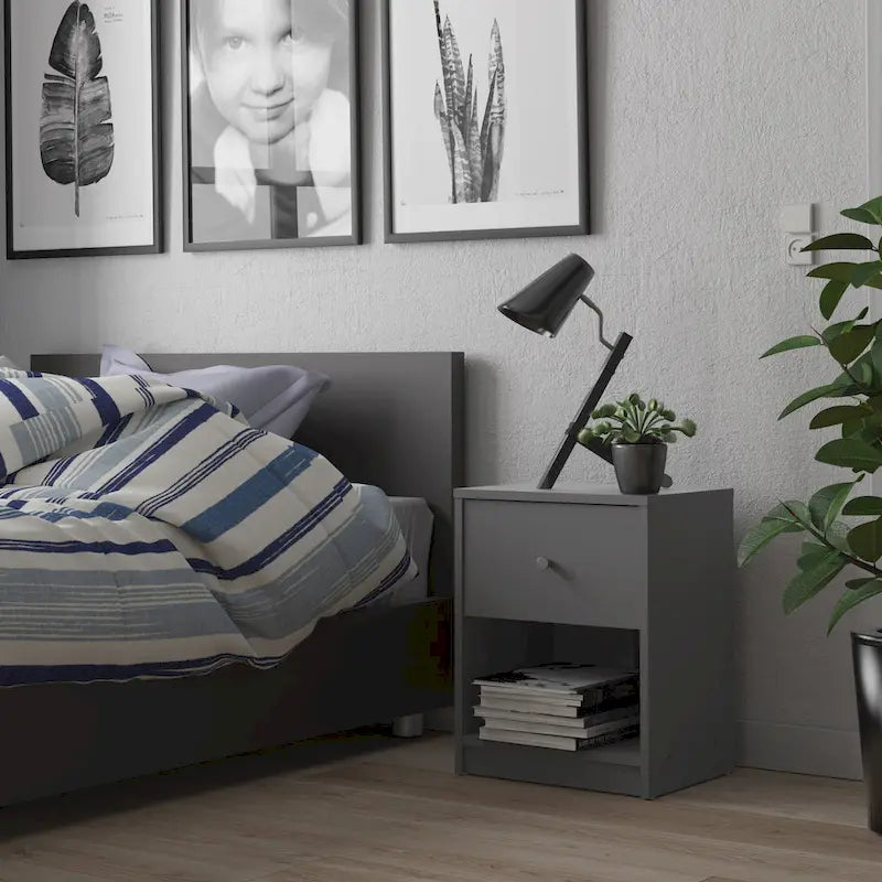 Comodino a 1 cassetto Porch &amp; Den Zoe