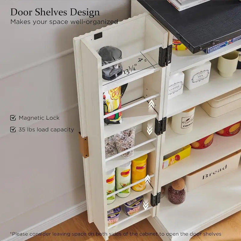 Mobile dispensa scanalato moderno, mobiletto portaoggetti, organizer per armadietti in legno