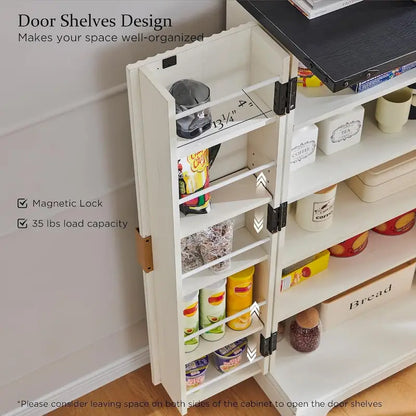 Mobile dispensa scanalato moderno, mobiletto portaoggetti, organizer per armadietti in legno