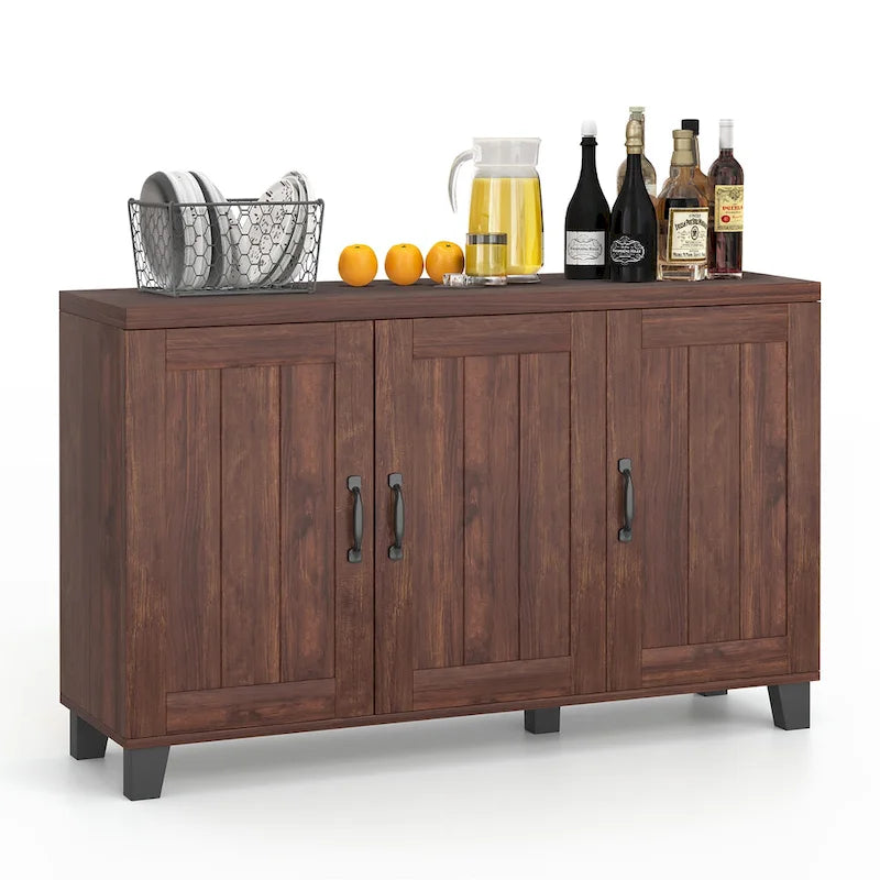 Credenza credenza a 3 ante Costway
