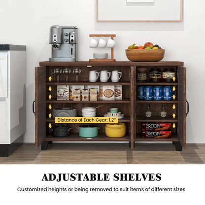 Credenza credenza a 3 ante Costway