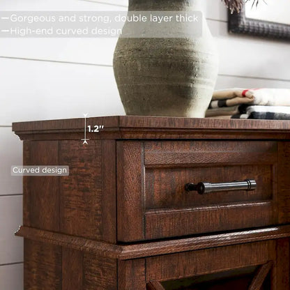 Mobile TV con camino per TV da 80 pollici, centro di intrattenimento, console multimediale