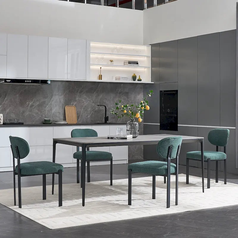 Set di 2 sedie da pranzo moderne