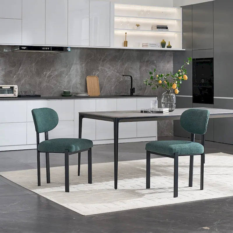 Set di 2 sedie da pranzo moderne