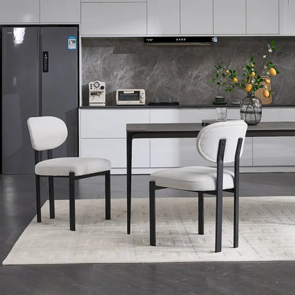 Set di 2 sedie da pranzo moderne