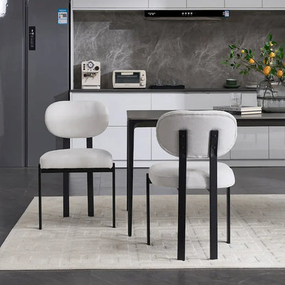 Set di 2 sedie da pranzo moderne