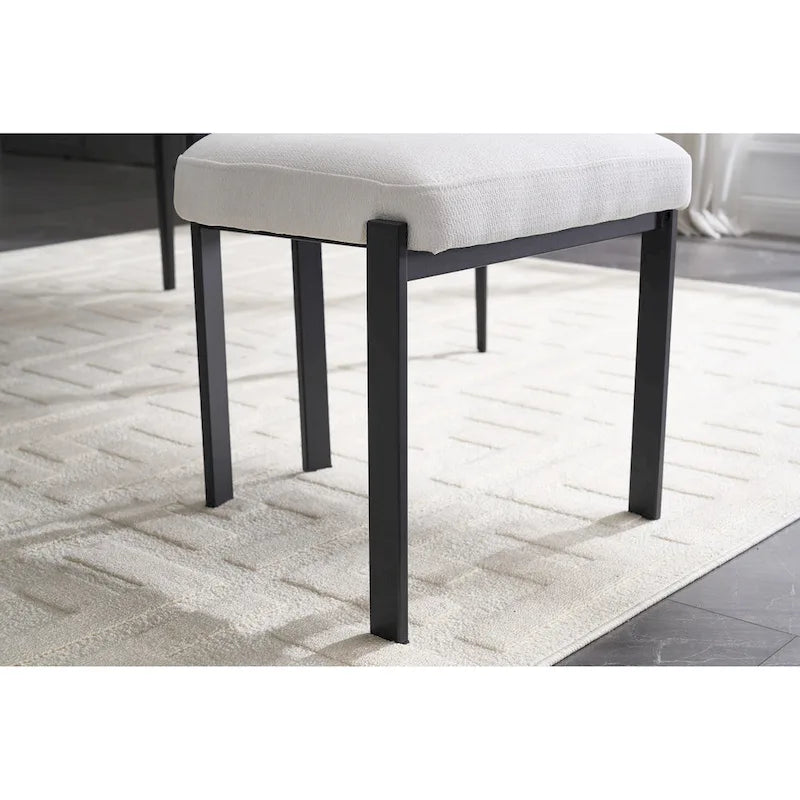 Set di 2 sedie da pranzo moderne